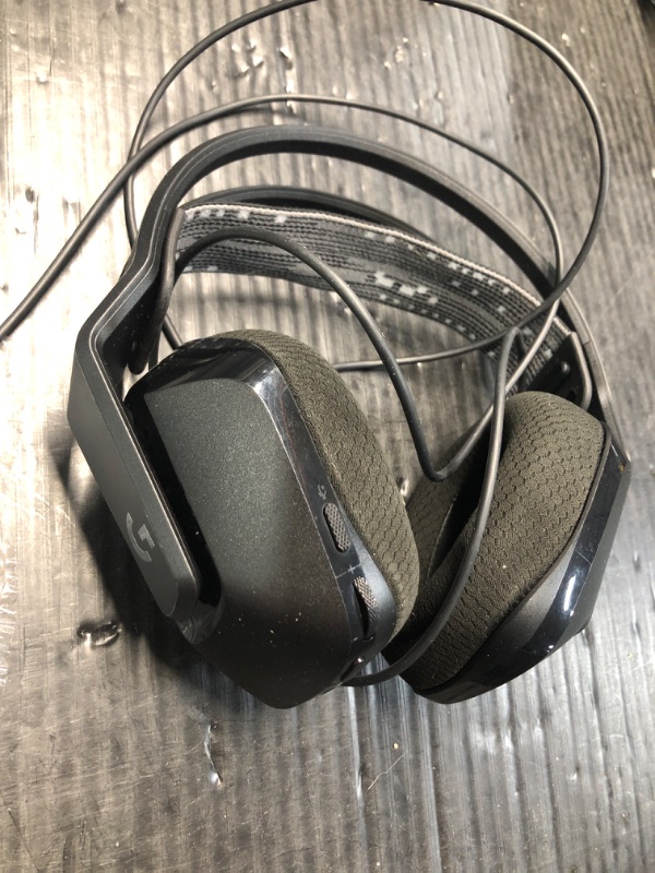 View 2 of Logitech G733 Lightspeed Wireless Gaming Headset with Suspension Headband, Lightsync RGB, Blue VO!CE mic technology and PRO-G audio drivers - Black