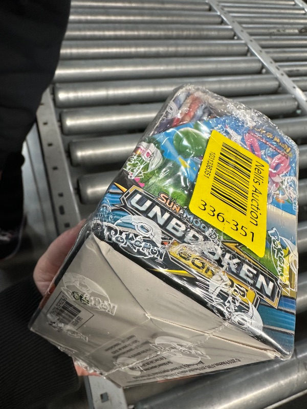 Photo 3 of ***NON REFUNDABLE/ SLIGHT TEARS IN PLASTIC- NOT ENOUGH TO EXPOSE CARDS**FACTORY SEALED***Pokemon TCG: Sun and Moon Unbroken Bonds Sealed Booster Box