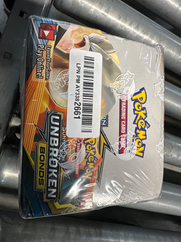 Photo 10 of ***NON REFUNDABLE/ SLIGHT TEARS IN PLASTIC- NOT ENOUGH TO EXPOSE CARDS**FACTORY SEALED***Pokemon TCG: Sun and Moon Unbroken Bonds Sealed Booster Box