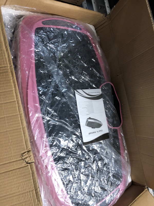 Photo 1 of nimto Vibration Plate Exercise Machine Whole Body Workout Vibration Fitness Platform for Home Fitness and Weight Loss + BT + Remote