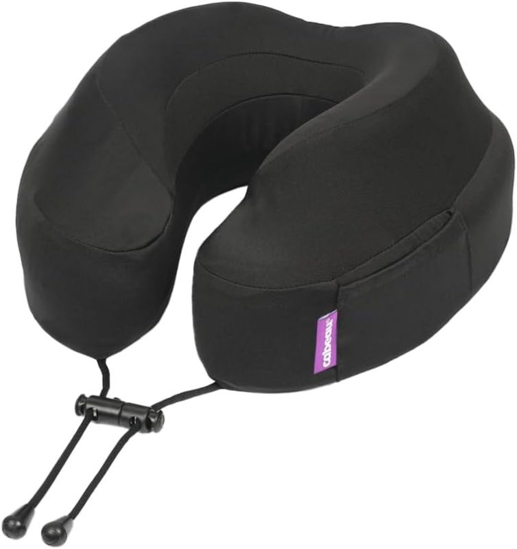 Photo 1 of (READ FULL POST) Cabeau Evolution Plus Travel Neck Pillow - Memory Foam Neck Support - Comfort On-The-Go for Airplane, Train, and Car - Black
