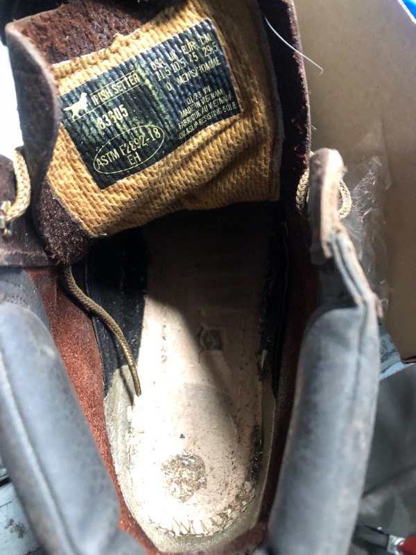 Photo 4 of ***DAMAGED, WORN, MISSING INSOLES, DIRTY***
Irish Setter, Ashby, Men's, 6", Soft Toe, Work Boot, Brown, 11.5 D (Medium)