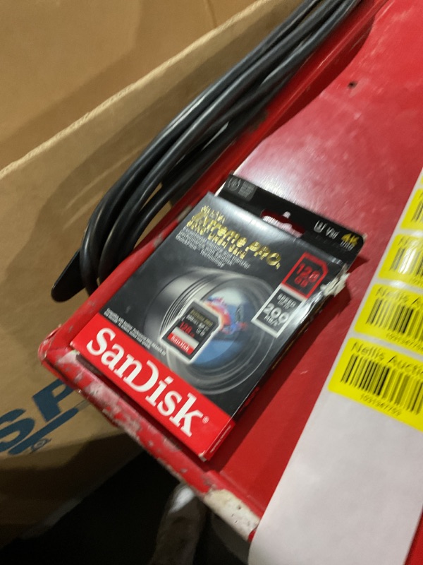 Photo 1 of [Older Version] SanDisk 128GB Extreme PRO SDXC UHS-I Card - C10, U3, V30, 4K UHD, SD Card - SDSDXXY-128G-GN4IN