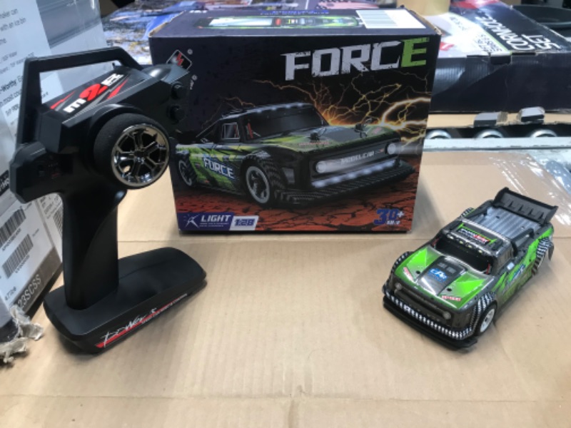 Photo 2 of ***SEE NOTES***

Wltoys 284131 RC Cars 1/28 Mini Drift RC Car with 3pcs Upgraded 500mah Battery 30km/h RC Drift Cars 130 Brushed Motor 2.4GHz Remote Control Car LED Car Lamp 4WD Micro RC Drift Car for Adults Gifts