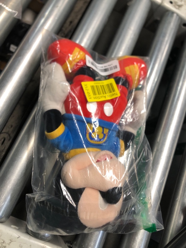 Photo 1 of Disney Junior Mickey Mouse Funhouse Singing Fun Mickey Mouse 13 Inch Lights and Sounds Feature Plush, Sings The Wiggle Giggle Song, Muti-Color, 14619