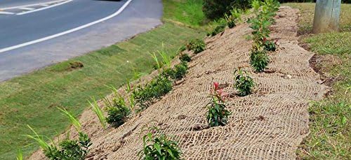 Photo 3 of (READ FULL POST) Jute Erosion Control, Soil Saver Mesh Blanket - 240 Sq. Ft. Coverage