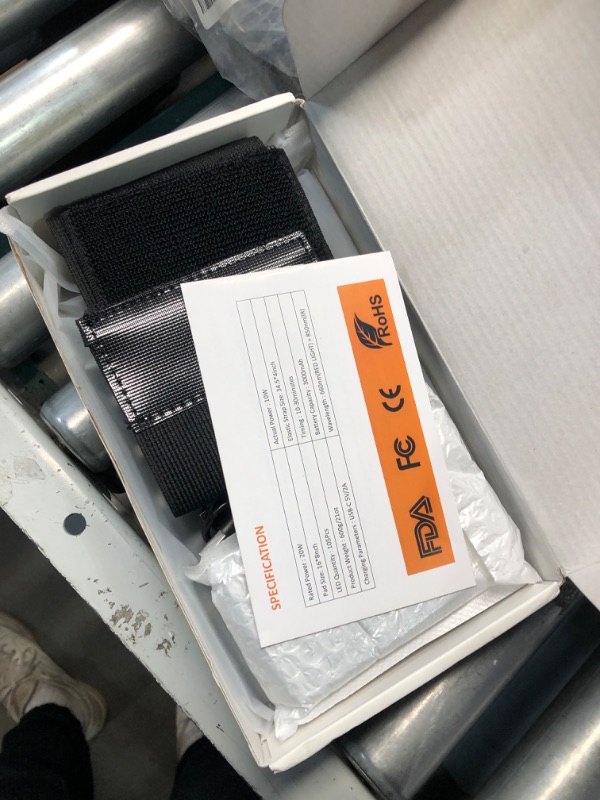 Photo 1 of Red Light Therapy Infrared Light Therapy Pad Wearable Wrap Heating Pad for Body Pain Relief Back Waist Shoulder Knee Feet Faster Body Energy Recovery with Timer