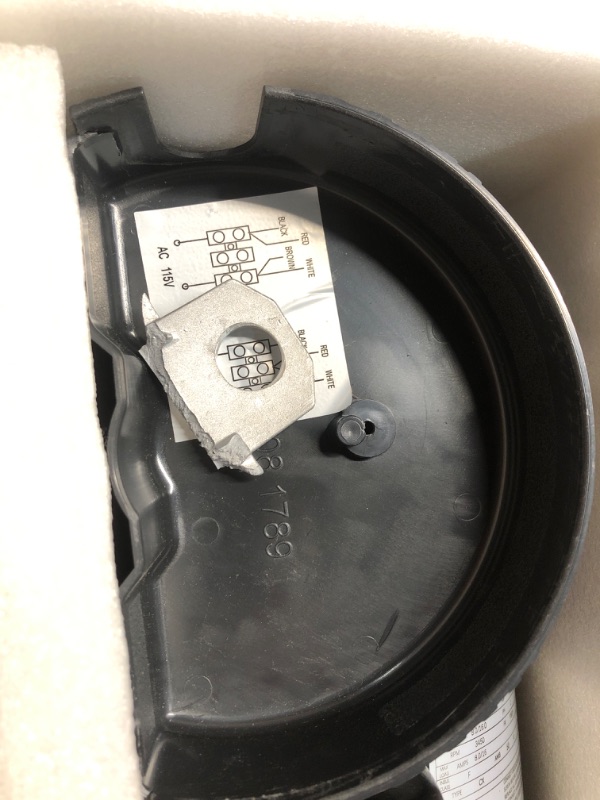 Photo 1 of Swimming Pool Pump Motor Compatible with A.O. Smith Century ?B2854 ?B854, for Pentair Sta-Rite Whisperflo Challenger Pinnacle Anthony Pumps, 1.5 HP Single Speed Square Flange Pool Motor, 230/115 V