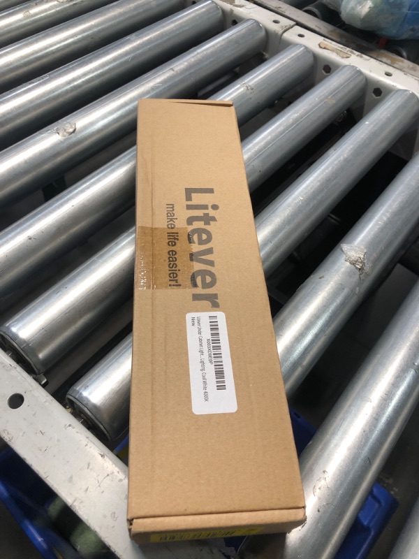 Photo 1 of Litever Under Cabinet Lights Plug in, 6 pcs 12 Inches LED Light Strips. Super Bright Dimmable Extendable for Kitchen Counter Top Shelf Workbench Closet Display Bookshelf Lighting. Cool White 4000K