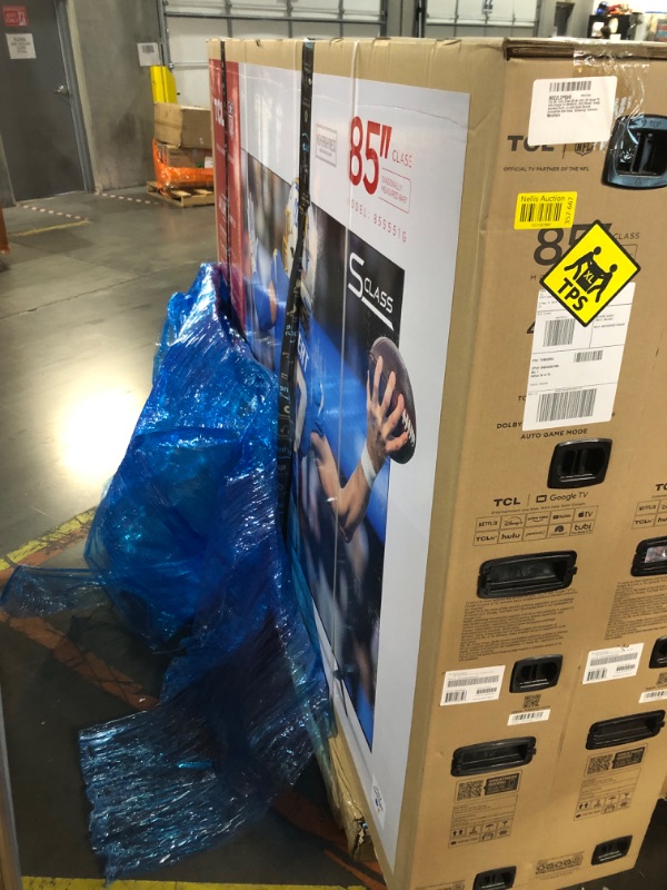 Photo 2 of ***FACTORY SEALED*****ONLY 1 TV***TCL 85-Inch Class S5 4K UHD LED Smart TV with Google TV (85S551G, 2024 Model), Google Assistant Built-in with Voice Remote, Compatible with Alexa, Streaming Television