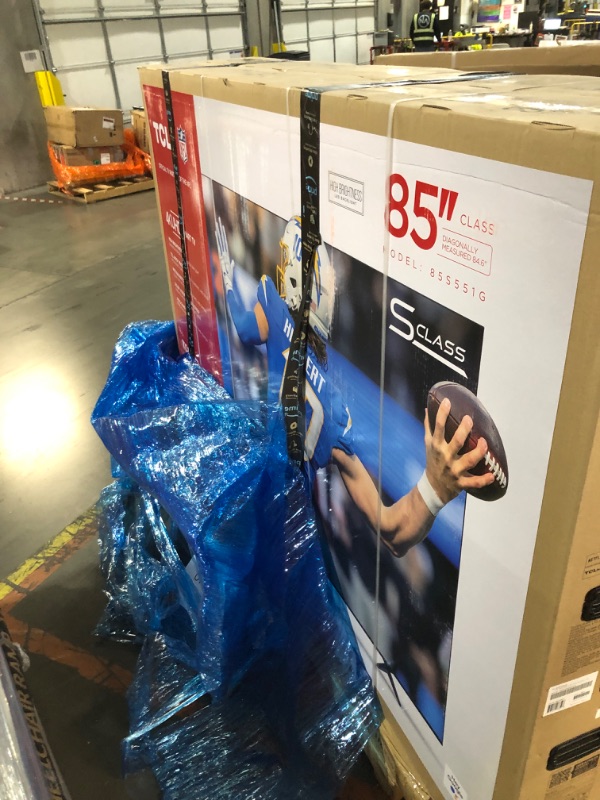 Photo 4 of ***FACTORY SEALED*****ONLY 1 TV***TCL 85-Inch Class S5 4K UHD LED Smart TV with Google TV (85S551G, 2024 Model), Google Assistant Built-in with Voice Remote, Compatible with Alexa, Streaming Television