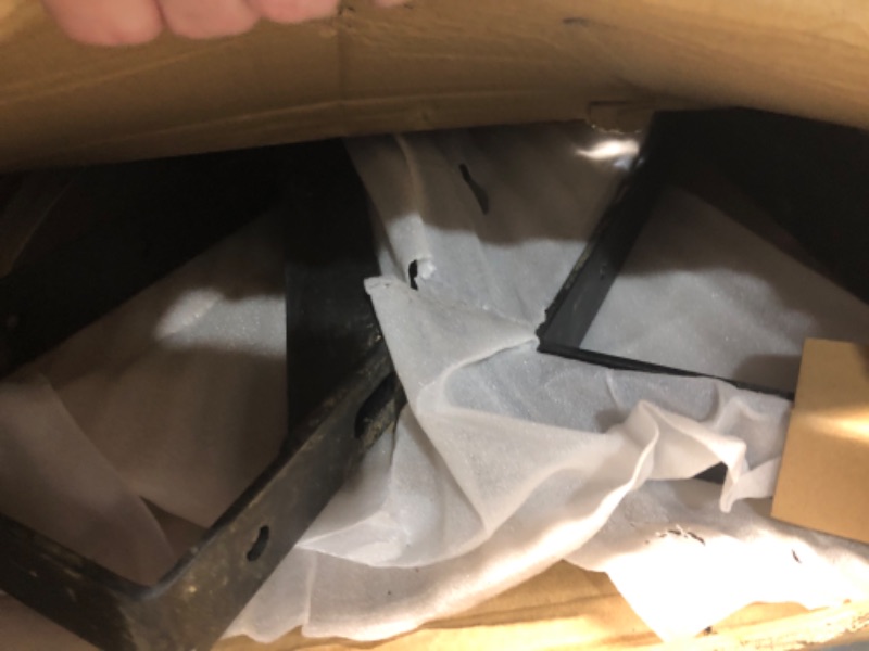 Photo 1 of DIYHD Steel Stair Riser 6 Step Stair Stringer for Deck Height 50in,Powder Coated Black,MAX Load Capacity:500lbs,3pcs