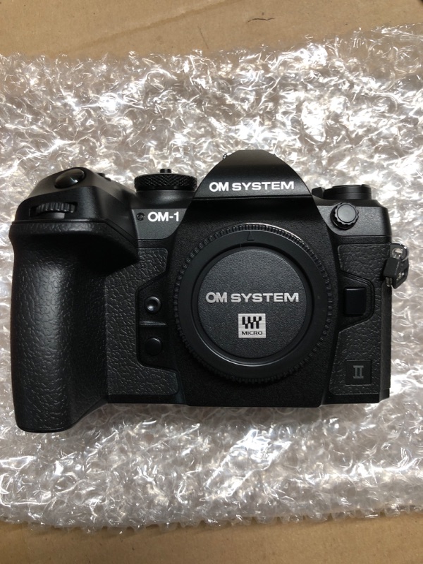 Photo 1 of OM SYSTEM Olympus OM-1 Mark II Micro Four Thirds System Camera 20MP BSI Stacked Sensor Weather Sealed Design (US Manufacturer Warranty)