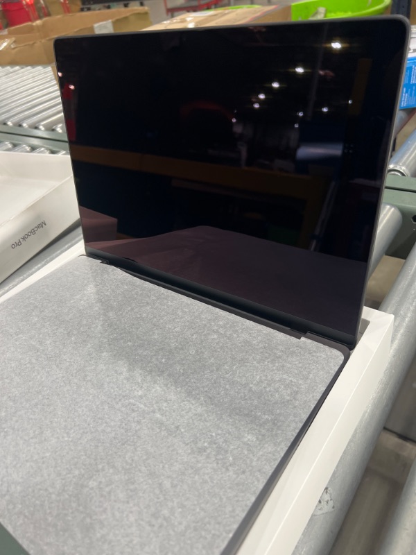 Photo 1 of ***FACTORY SEALED***
Apple 2023 MacBook Pro Laptop M3 Pro chip with 12?core CPU, 18?core GPU: Built for Apple Intelligence, 14.2-inch Liquid Retina XDR Display, 18GB Unified Memory, 1TB SSD Storage; Space Black