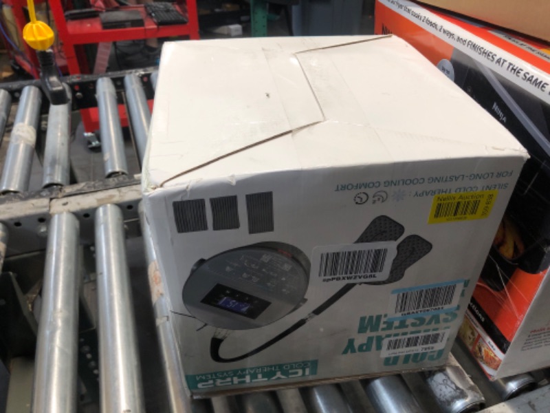 Photo 1 of ICYTHRP Cold Therapy Machine with Programmable Timer, Ice-Machine-for-Knee-After-Surgery, Knee Replacement Recovery Equipment, Cryotherapy Pain Relief w/Compression Pad for Shoulder, Ankle, Hip