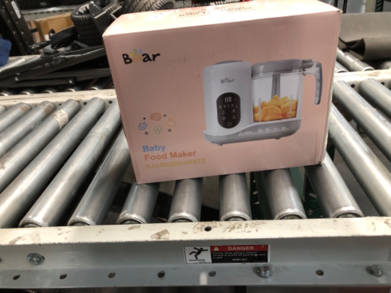 Photo 2 of ***FACTORY SEALED***Bear 2023 Baby Food Maker | One Step Baby Food Processor Steamer Puree Blender | Auto Cooking & Grinding | Baby Food Puree Maker with Self Cleans | Touch Screen Control