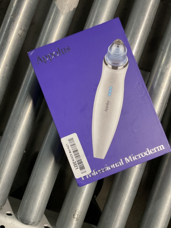 Photo 1 of Microdermabrasion Machine - Appolus Premium Diamond Microdermabrasion Anti-Aging SkinTightening Device - 2 Diamond Tips - 5 Heads - Blackhead Blemishes Remover - Pore Line Wrinkle Sagging Minimizer