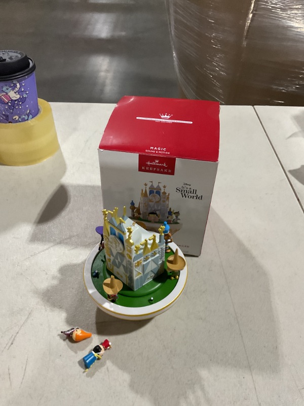 Photo 2 of **FOR PARTS ONLY**(READ NOTES)
Hallmark Keepsake Christmas Ornament 2024, Disney It's a Small World The Happiest Cruise That Ever Sailed With Sound and Motion, Gifts for Disney Fans