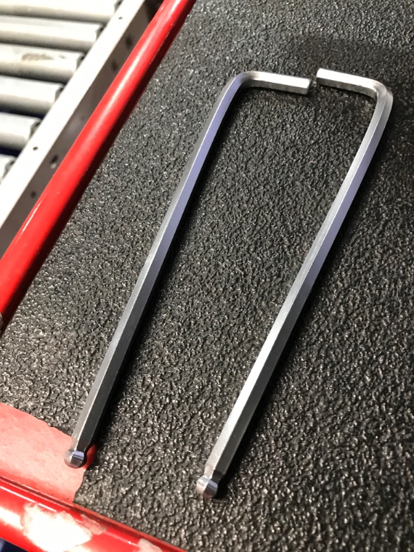 Photo 2 of  Ball End Hex Key Wrench, L Shaped Long Arm 2 Pcs