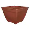 Photo 1 of ***STOCK PHOTO REFERENCE ONLY***Newbury 14.88 in. x 11 in. Terracotta Resin Deck Box Planter
