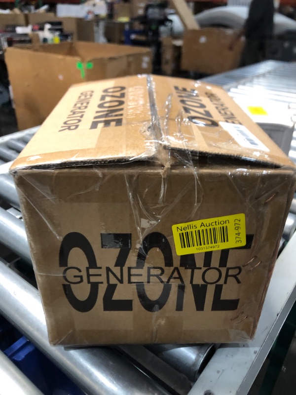 Photo 1 of PowerScale Ozone Generator 75,000mg/h OZB1 Ozone Odor Eliminator Commercial Ozone Machine Odor Removal, For Home, Car, Pet Room Ozone Machine - High Capacity Ionizer Ozone Air Purifier, Black