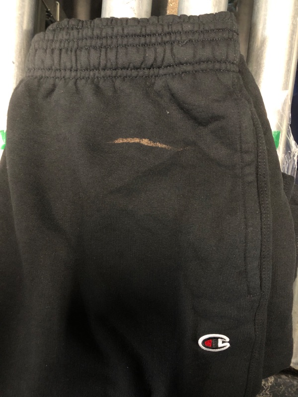 Photo 1 of *** USED BLEACH STAIN ON HIP**** *** LARGE TALL****Champion Men's Joggers, Powerblend, Fleece Joggers, Comfortable Sweatpants for Men (Reg. or Big & Tall)