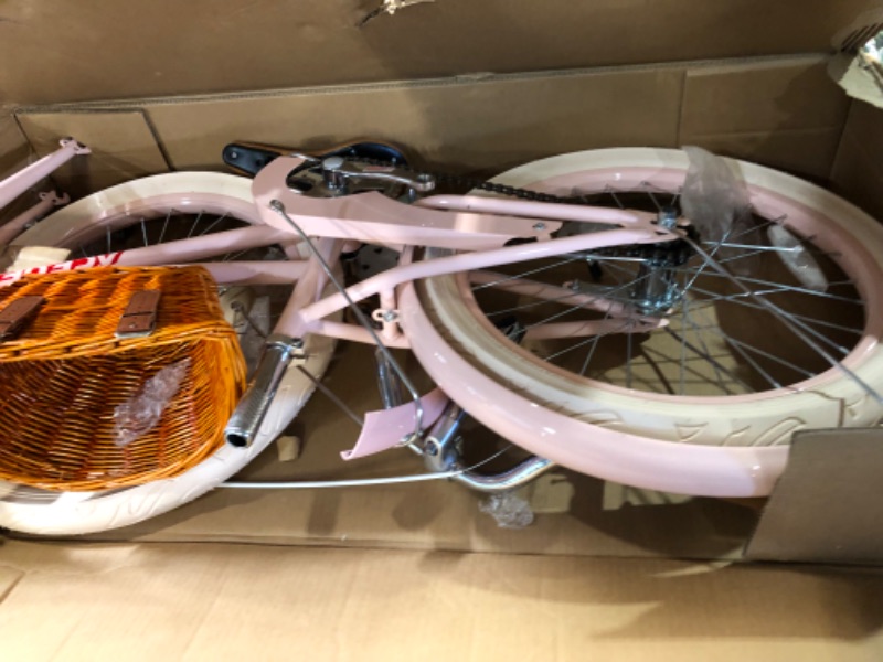 Photo 3 of **MISSING PARTS**
ACEGER Girls Bike with Basket, Kids Bicycle for 3-13 Years, Included Coaster Brake & Caliper Brake, 14 16 18 Inch with Training Wheels, 20 Inch with Kickstand but no Training Wheels