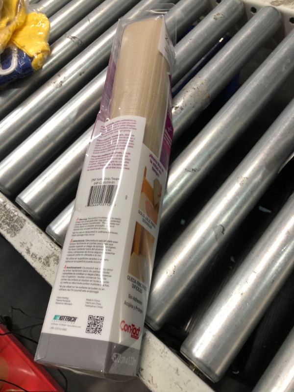 Photo 3 of  2 pack Con-Tact Grip 4 ft. L X 18 in. W Taupe Non-Adhesive Shelf Liner