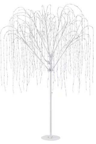 Photo 2 of ***STOCK PHOTO REFERENCE ONLY*** Home Accents Holiday
7 ft. LED Willow Tree Holiday Yard Decoration