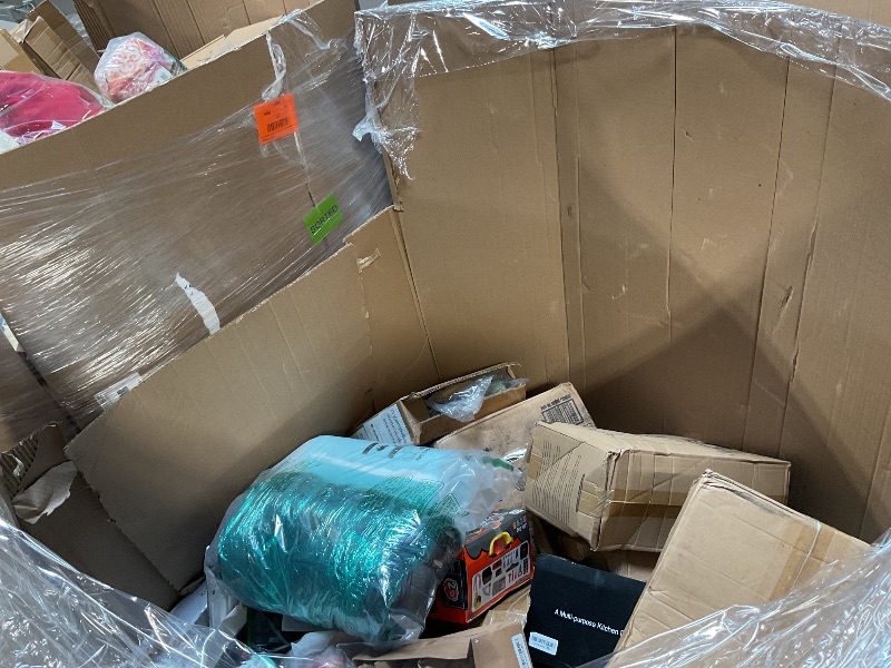 Photo 2 of **MISCELLANEOUS  ITEMS**
41” x 41” x 5’ box full of random items, everything from electronics to household items
***FINAL SALE….NO RETURNS***