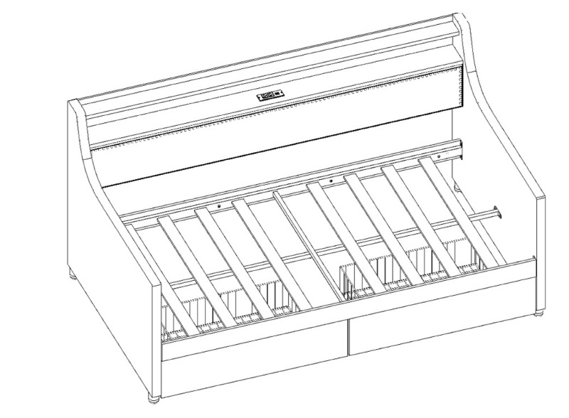 Photo 1 of *****Selling for parts incomplete
Twin size bed frame, Gray