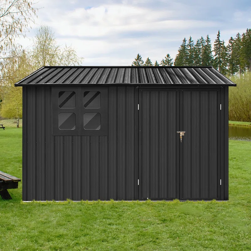 Photo 1 of Garden shed 10 x 12 black window