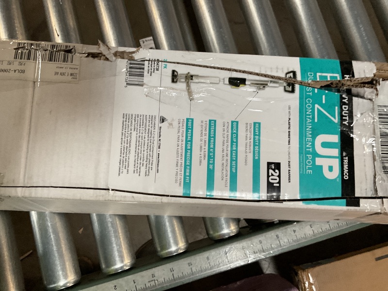 Photo 1 of Trimaco 2-Pack of 20 54738 E-Z Up Dust Containment Pole