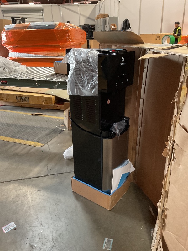 Photo 1 of Avalon Bottom Loading Water Cooler Water Dispenser with BioGuard- 3 Temperature Settings - Hot, Cold & Room Water, Durable Stainless Steel Construction, Anti-Microbial Coating- UL Listed