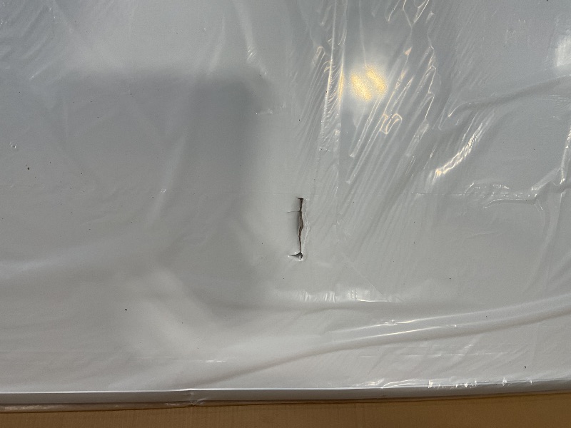Photo 1 of U Brands Magnetic Whiteboard with Silver Aluminum Frame, 96 x 47 Inches, Dry Erase Board for Office Supplies and Classroom Use10817894028914
 (Damaged as pictured),,!!!