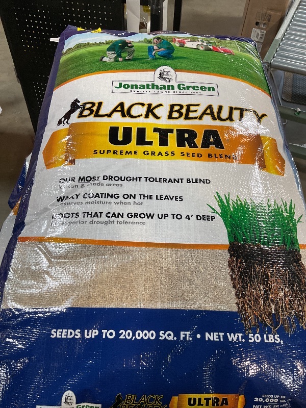 Photo 1 of Jonathan Green (10324) Black Beauty Ultra Grass Seed - Cool Season Lawn Seed (50 lb)