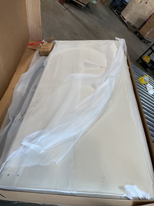 Photo 1 of Meridian Furniture SloanCream-K Sloan Collection Modern | Contemporary Velvet Upholstered King Bed with Rich Soft Cream Velvet, Curved Headboard and Footboard, 82" W x 96" D x 45" H, Cream, King