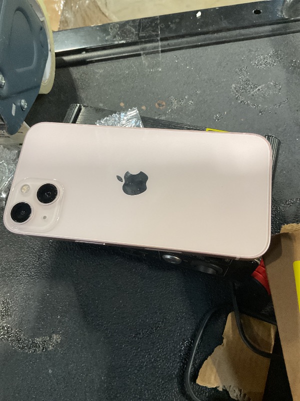Photo 1 of Apple iPhone 13, 128GB, Pink - Unlocked (Renewed Premium)31381378 (Phone will not power on all  sales final] Also, no power cord.
