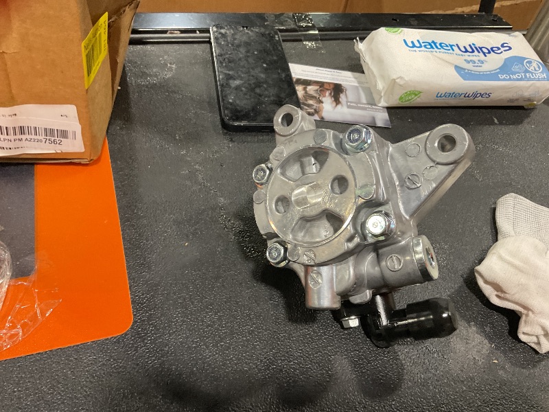 Photo 1 of AiYiGu 21-5341 Power Steering Pump Compatible with 2003 2004 2005 Honda Accord 2.4L, Power Assist Pump Replace OE Part 56110-RAA-A01 56110RAAA03 96-5341 5776 990-0656 PSP1006