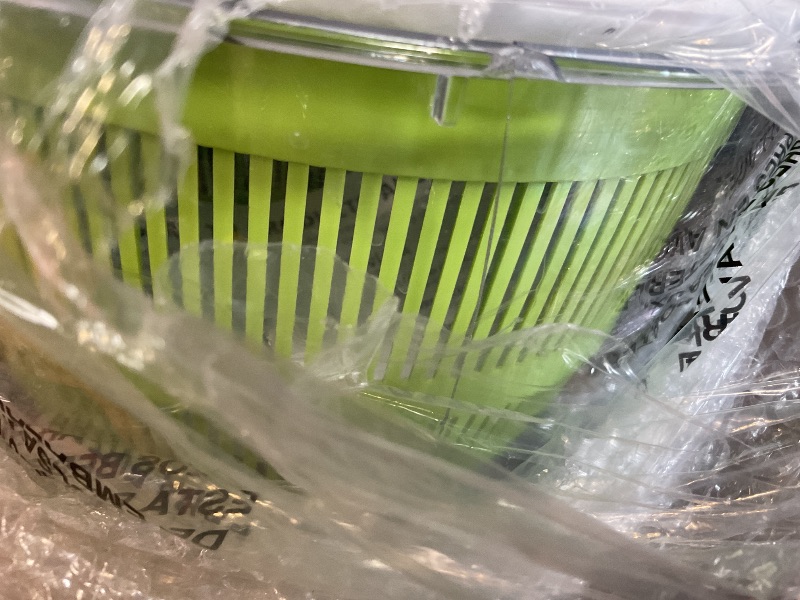 Photo 1 of Cuisinart Large Salad Spinner, 5-Qt , Vegetable & Fruit Salad Washing Bowl with Strainer, Quick Prep Spinner for Salad Greens, Lettuce, Fruits & Vegetables, CTG-00-SAS