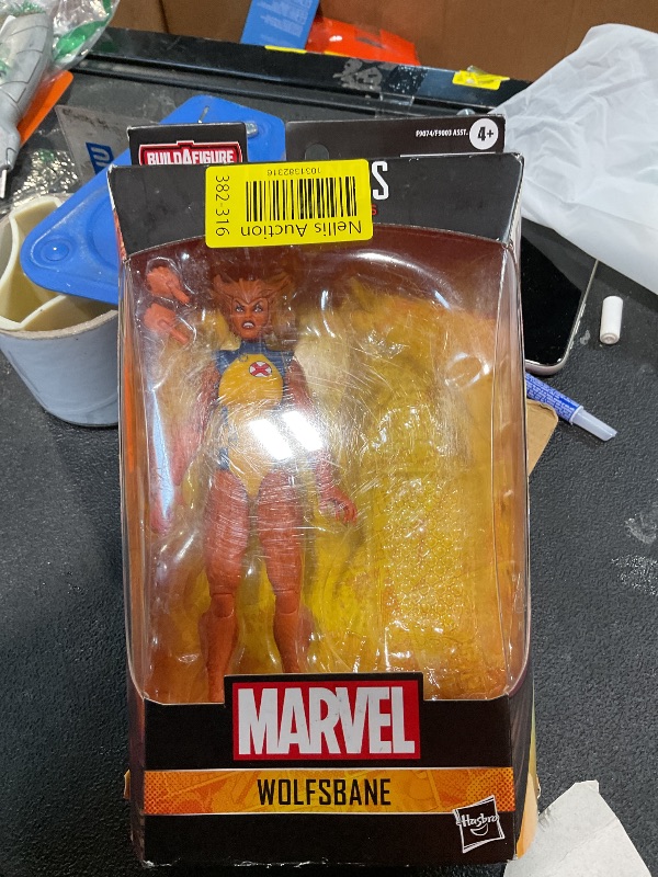 Photo 1 of Marvel Legends Series Wolfsbane, Comics Collectible 6-Inch Action Figure with Build-A-Figure Part