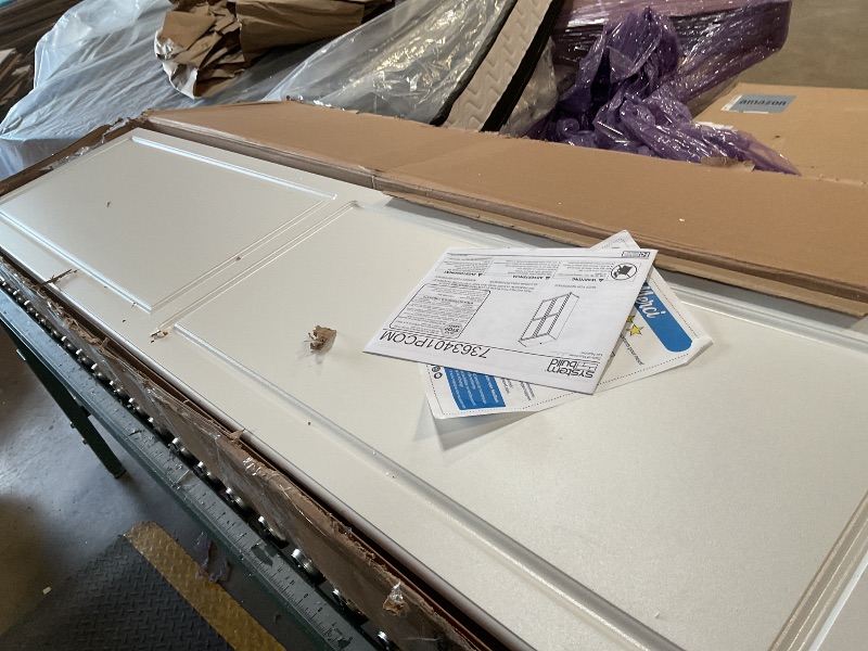 Photo 1 of *MINOR DAMAGED*USED*SystemBuild Evolution Kendall 36" Utility Storage Cabinet - White