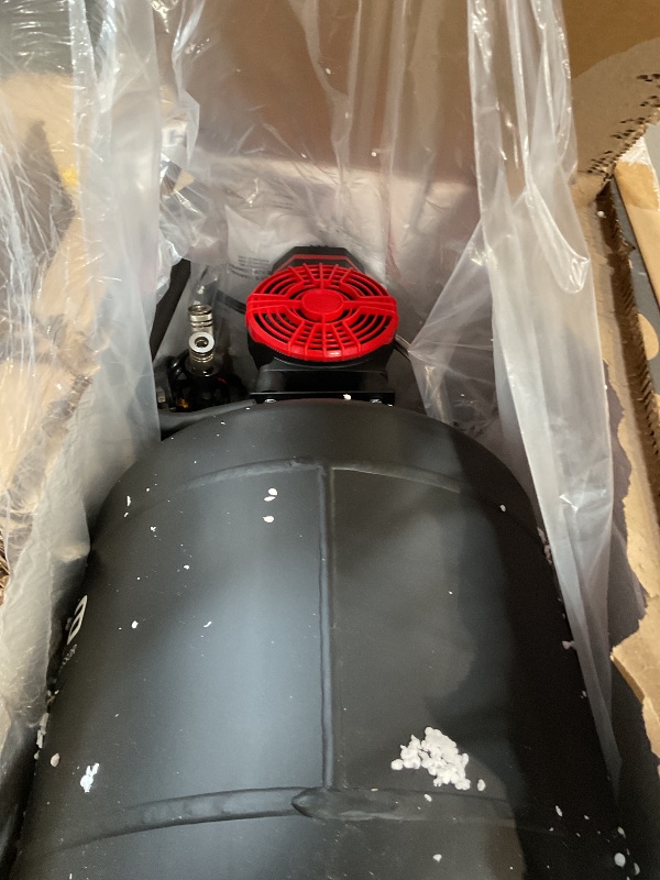 Photo 1 of 14 Gallon Ultra Quiet Air Compressor with 2 Quick Couplers 2HP 8.75 CFM, Max 115 PSI Pressure Oil-Free Air Compressor Tank, 70dB Quiet Compressor for Auto Repair, Tire Inflation 110V/60hz