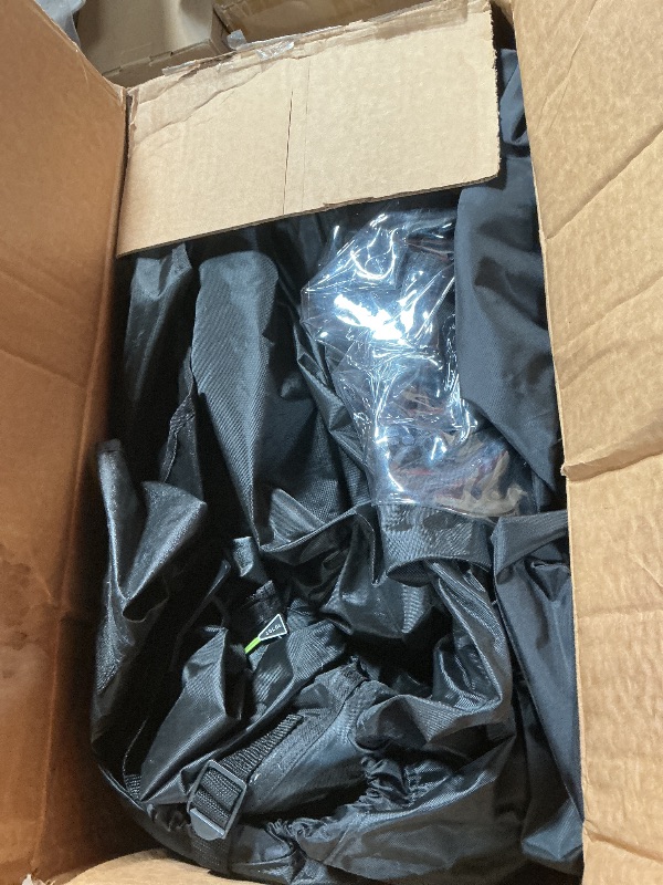 Photo 1 of *** USED ***10L0L 4 Passenger Golf Cart Driving Enclosure for Club Car Precedent/Onward/Tempo with Extended Roof 94.5", 4-Sided Clear Window 600D Rain Cover All Weather Windproof Waterproof, Black