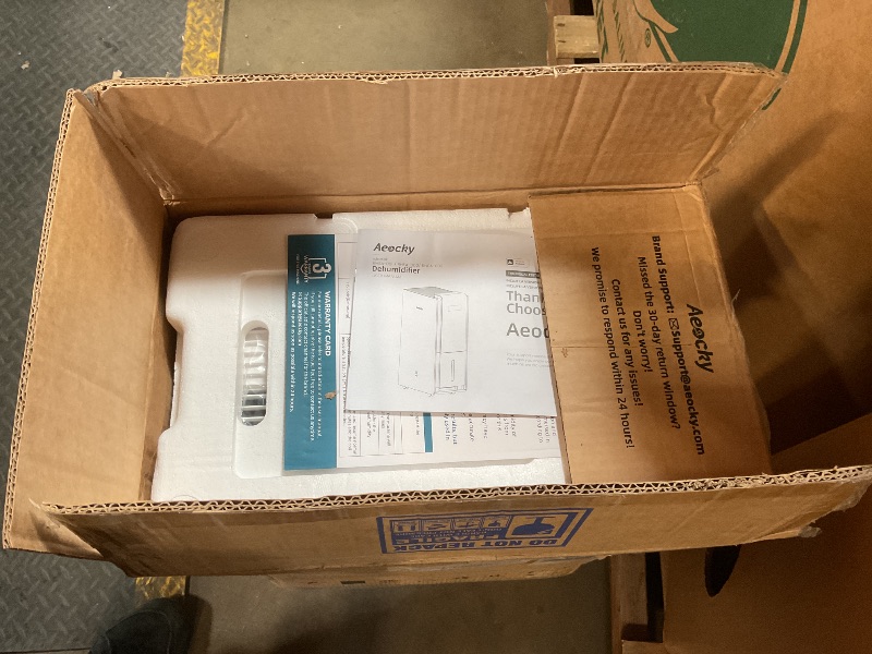 Photo 1 of **NON FUNCTIONAL** 4500 Sq.Ft Energy Star Most Efficient 2025 Dehumidifier,AEOCKY Max 80 Pint/Day Smart Compressor Dehumidifier with Drain Hose, Intelligent Humidistat,for Basement,Bedroom,Home,Bathroom