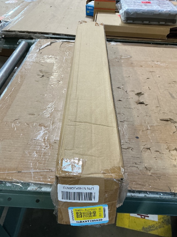 Photo 1 of **MISSING HARDWARE** LazBlinds Cordless Bamboo Roman Shades, Privacy Blinds for Interior Windows, Room Darkening Roll Up Bamboo Blinds for Home & Patio, 32.5" W x 64" H, Highfield Teak