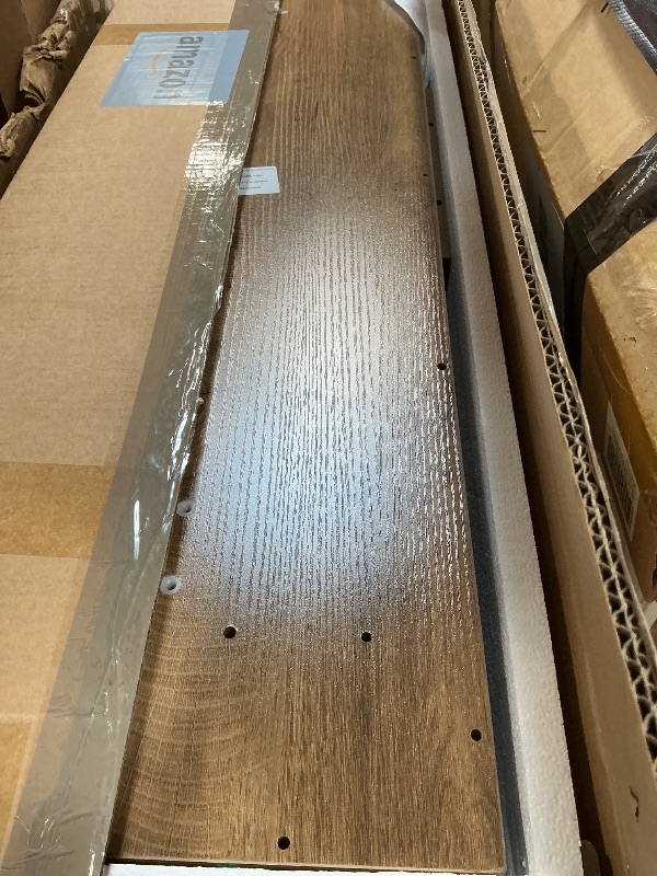 Photo 1 of **MINOR DAMAGES (SCRATCHES)** LIFECHOVY Farmhouse Wood Entryway Table Narrow Console Tables with Storage Behind The Couch Sofa, Entrance Side Table with Shelves for Hallway, Living Room, Foyer, Rustic