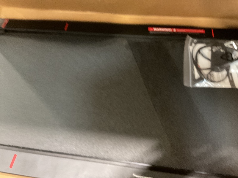 Photo 1 of **NON FUNCTIONAL** Walking Pad Treadmill with APP, 3 in 1 Under Desk Treadmills, 2.5HP Low Noise Walking Vibration Pad with Remote Control,Portable Treadmill for Home Office, Red