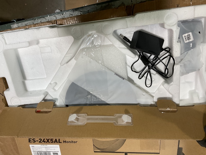 Photo 1 of **SCREEN BROKEN** SANSUI Computer Monitor 24 inch Eye Care FHD 1080P Display HDMI,VGA Ports with 178° Viewing Angle/Frame-Less/Tilt/VESA Compatible for Office and HomeLPNNG59XFJMSG