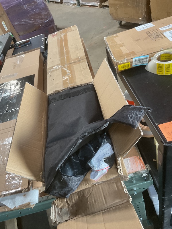 Photo 1 of **DAMAGED BAG**Qoolfoto Pipe and Drape Backdrop Stand Kit 10x10ft, Heavy Duty Back Drop Adjustable Stand with Carry Bag, Metal Background Frame for Parties Wedding Birthday Decoration Photography Photo Booth Video